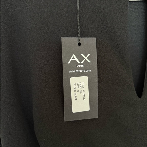 NWT ASOS - AX Paris tie waist jumpsuit - black - Picture 10 of 10